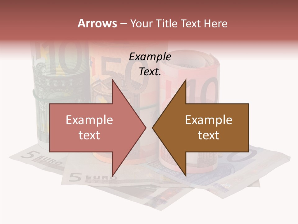 European Roll Euro PowerPoint Template