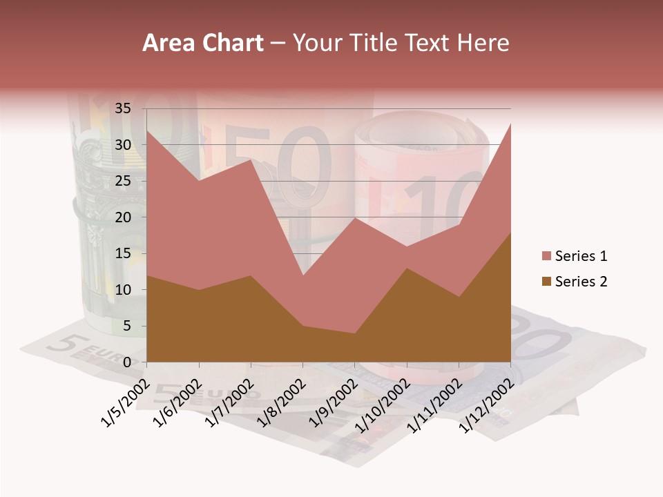 European Roll Euro PowerPoint Template