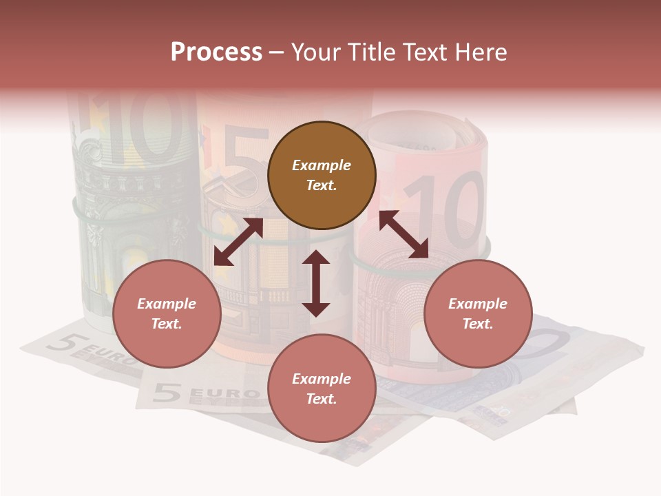 European Roll Euro PowerPoint Template