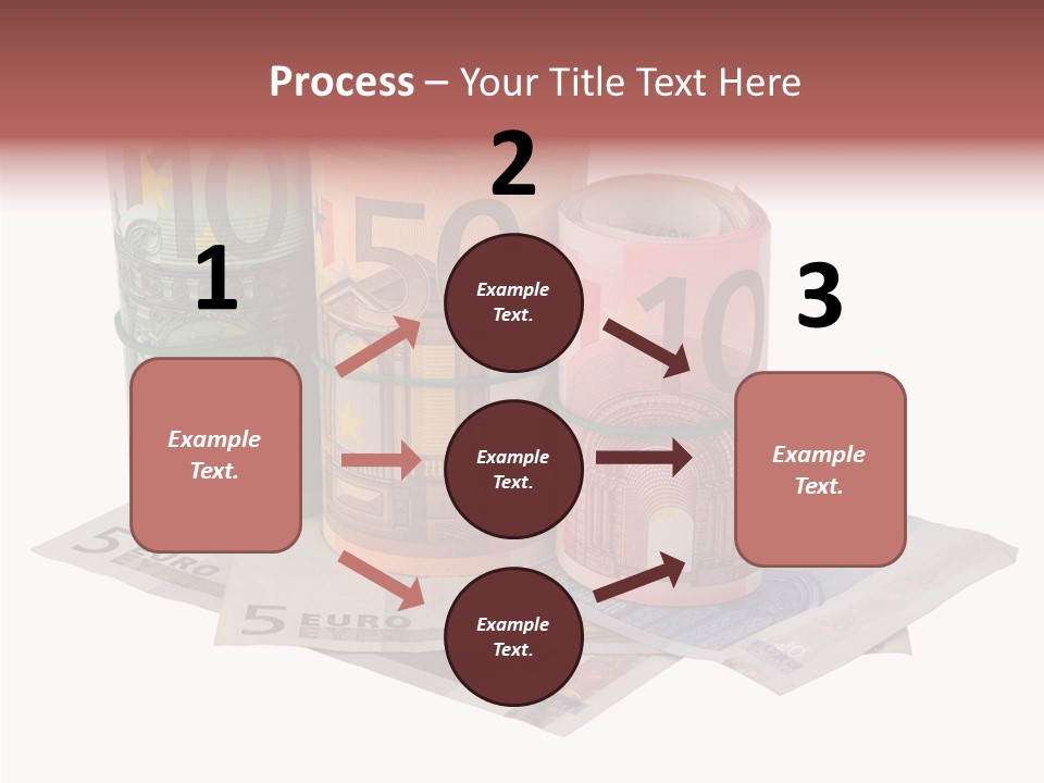 European Roll Euro PowerPoint Template