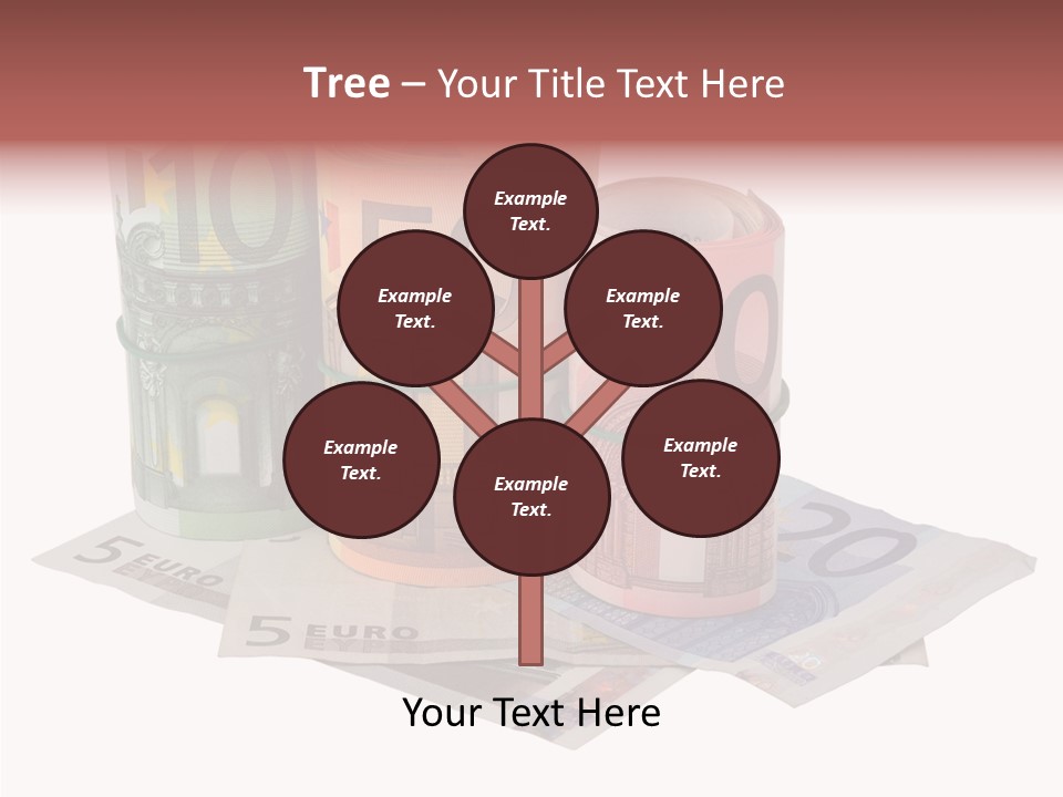 European Roll Euro PowerPoint Template