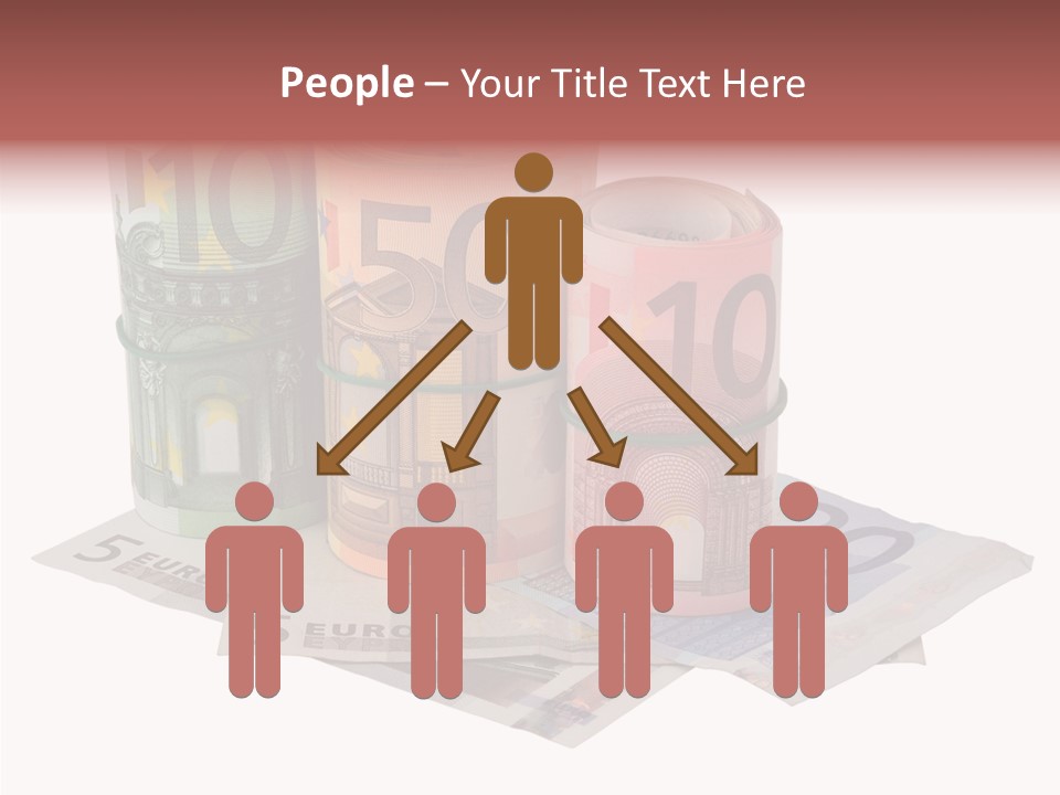 European Roll Euro PowerPoint Template