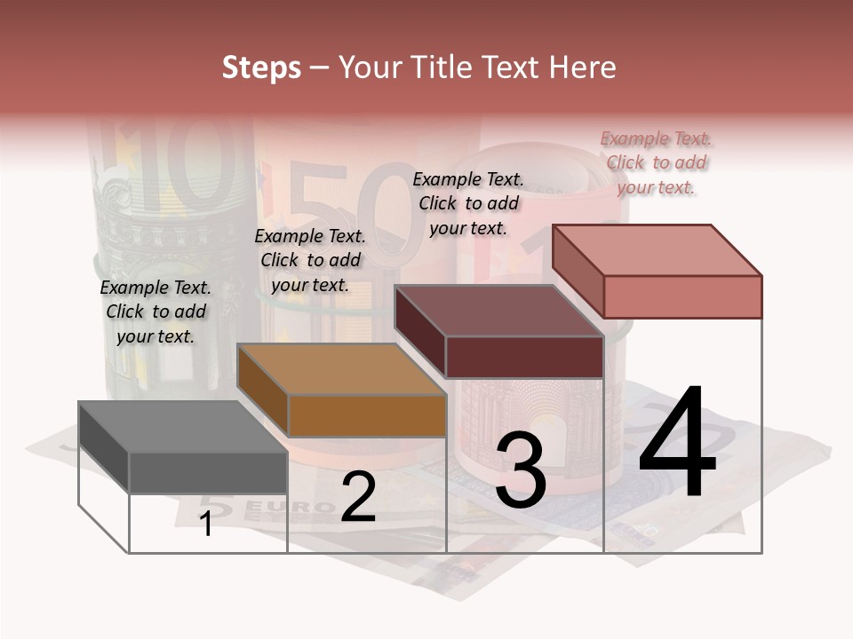 European Roll Euro PowerPoint Template