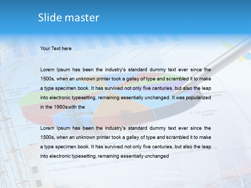 Business Graphs And Charts PowerPoint Template