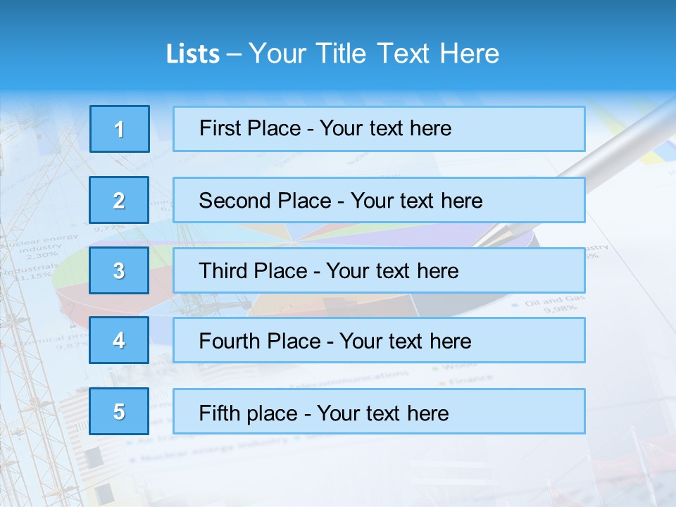 Business Graphs And Charts PowerPoint Template