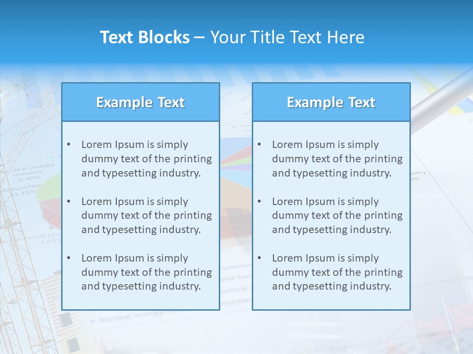 Business Graphs And Charts PowerPoint Template