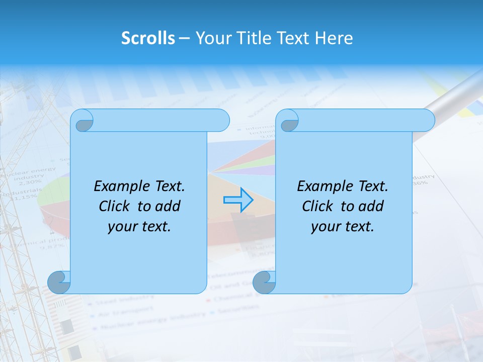 Business Graphs And Charts PowerPoint Template