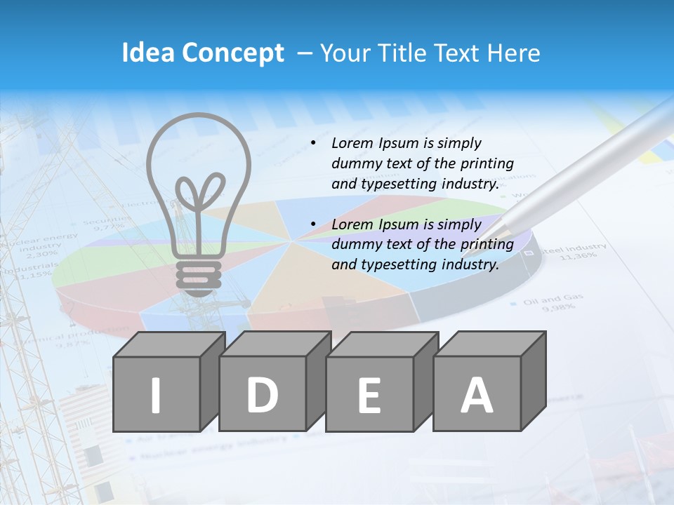 Business Graphs And Charts PowerPoint Template