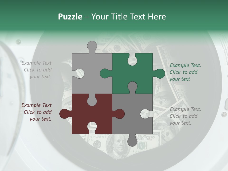 Money Laundry PowerPoint Template