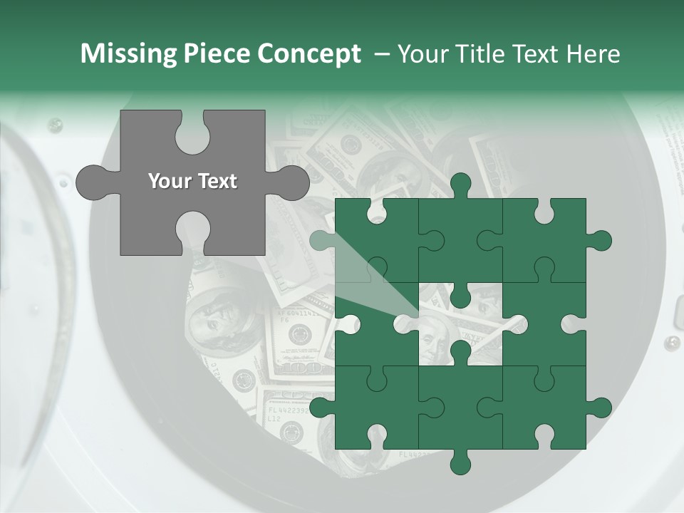 Money Laundry PowerPoint Template