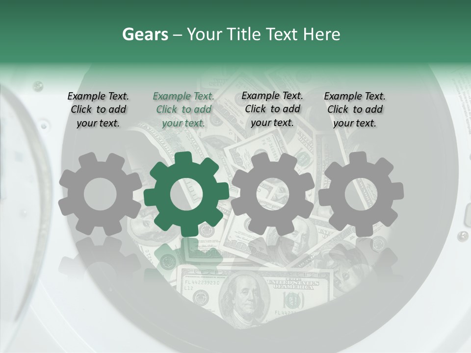 Money Laundry PowerPoint Template
