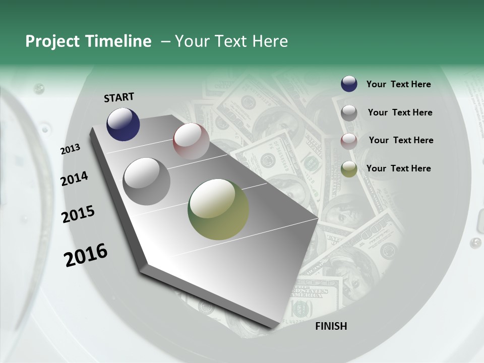 Money Laundry PowerPoint Template