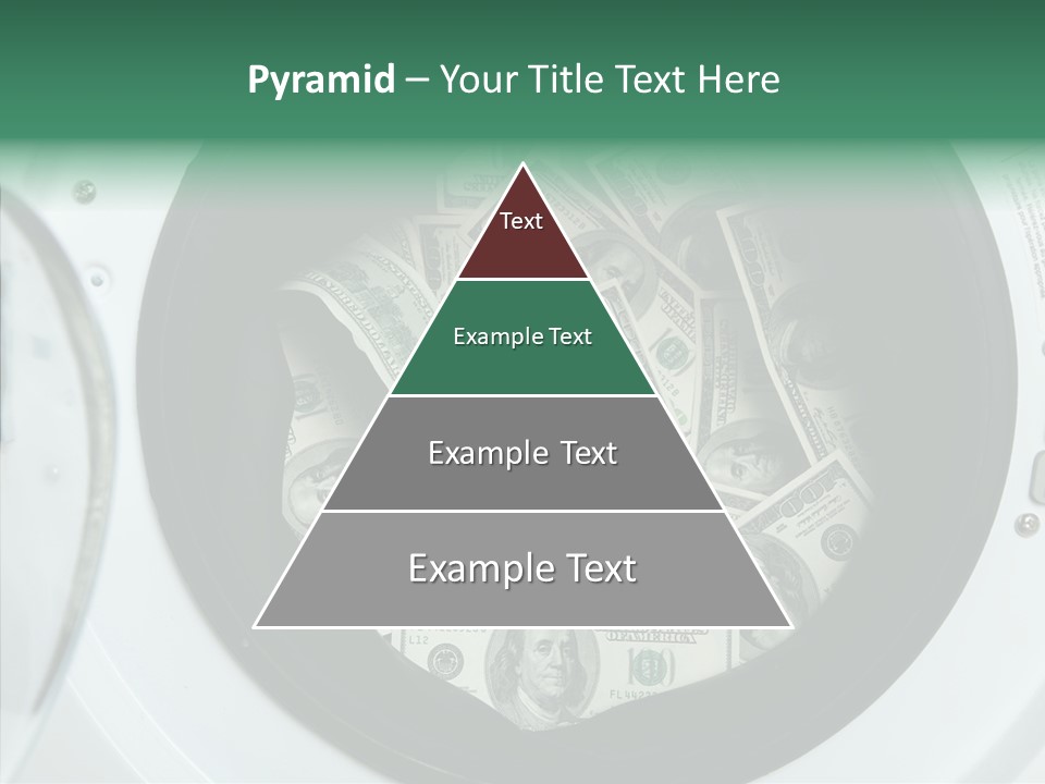 Money Laundry PowerPoint Template