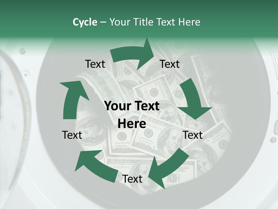 Money Laundry PowerPoint Template