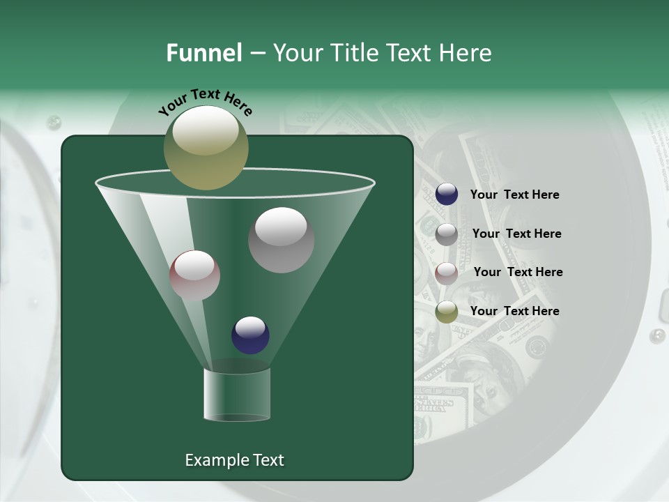 Money Laundry PowerPoint Template