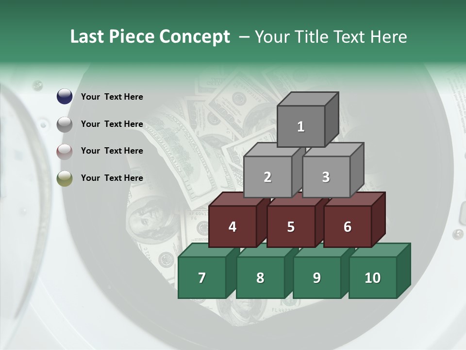 Money Laundry PowerPoint Template