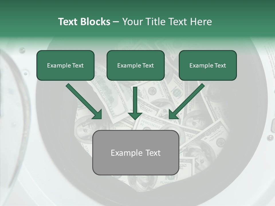 Money Laundry PowerPoint Template