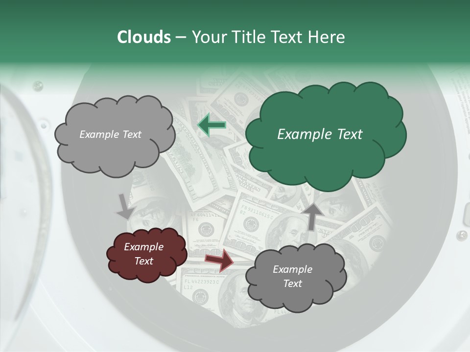 Money Laundry PowerPoint Template