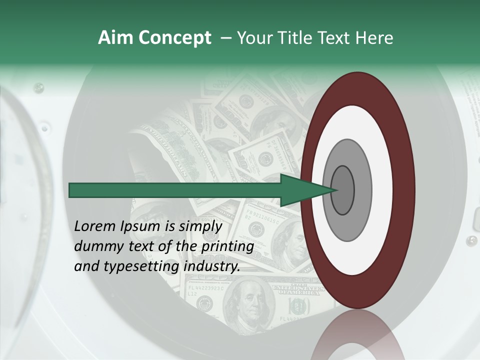Money Laundry PowerPoint Template