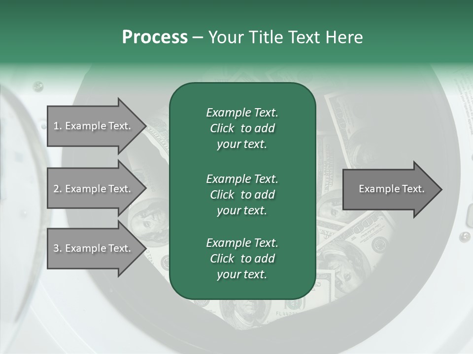 Money Laundry PowerPoint Template