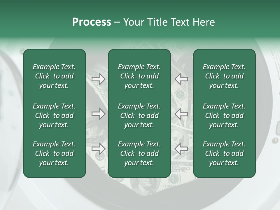 Money Laundry PowerPoint Template