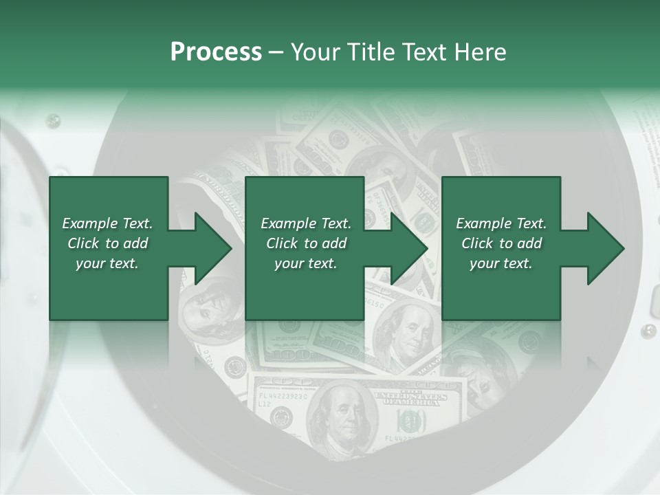 Money Laundry PowerPoint Template