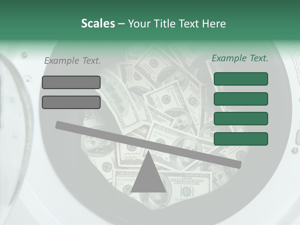 Money Laundry PowerPoint Template