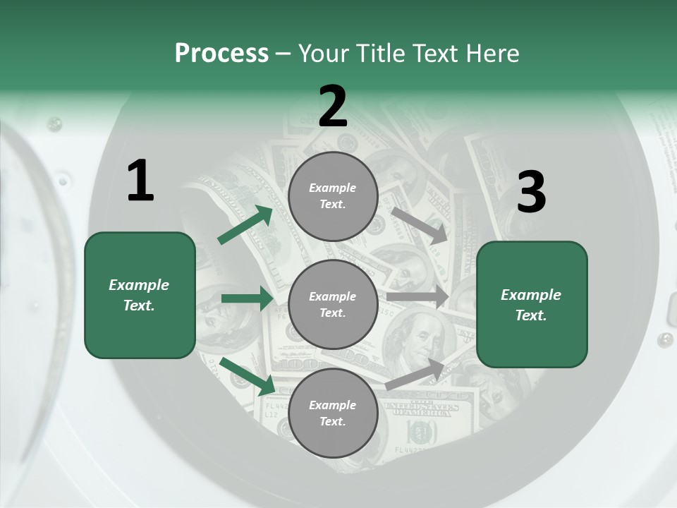 Money Laundry PowerPoint Template