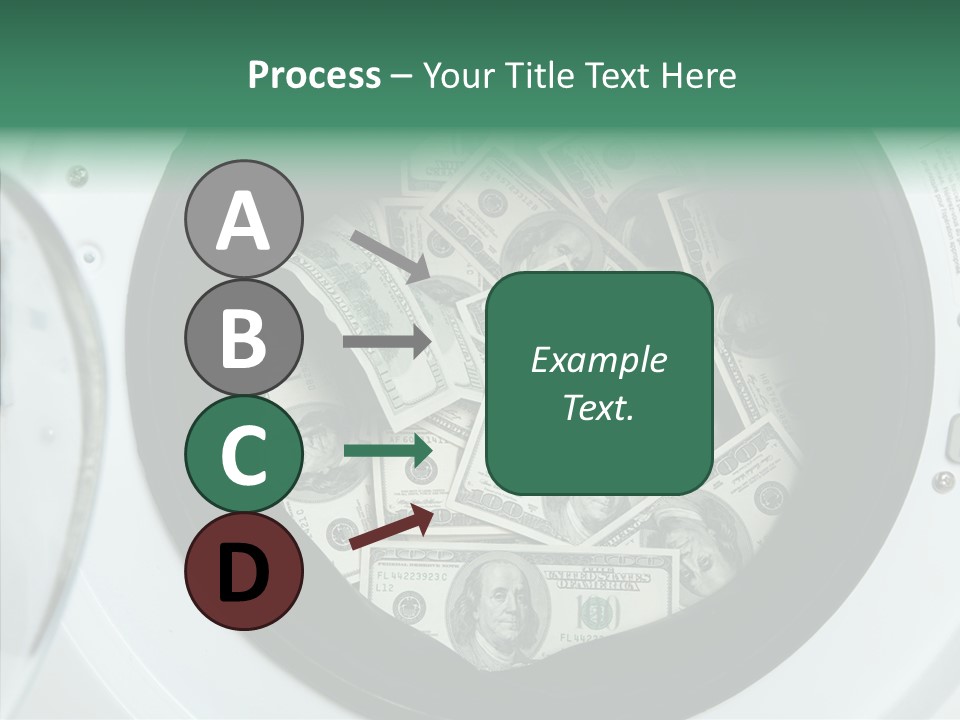 Money Laundry PowerPoint Template
