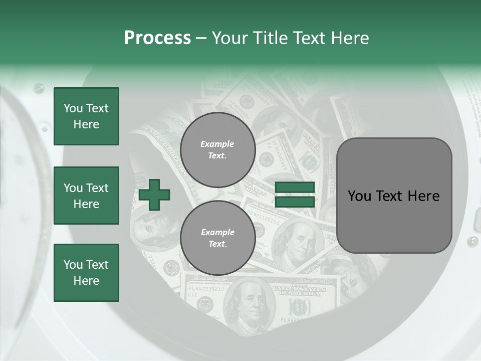 Money Laundry PowerPoint Template