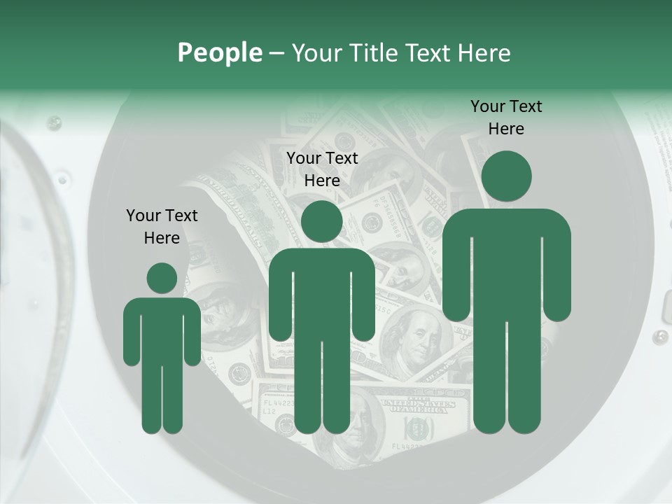 Money Laundry PowerPoint Template
