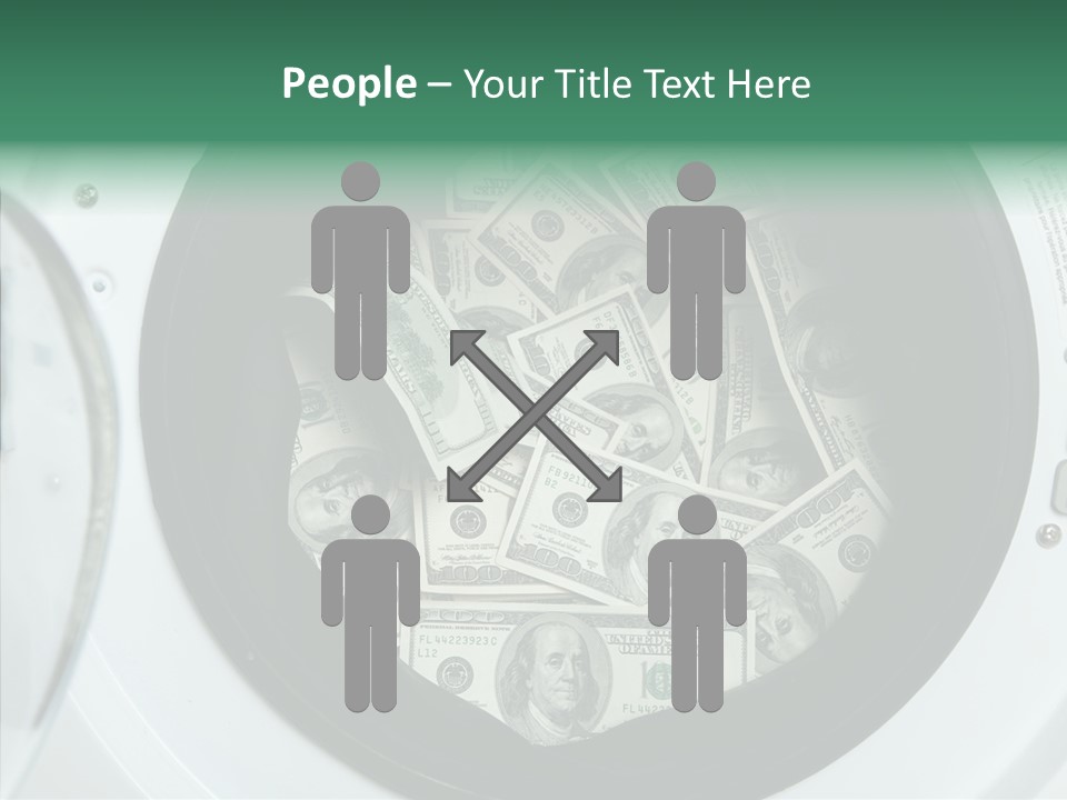 Money Laundry PowerPoint Template