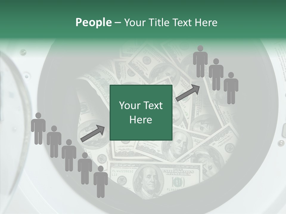 Money Laundry PowerPoint Template