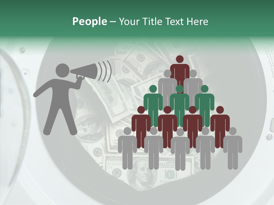 Money Laundry PowerPoint Template