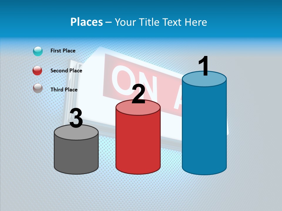 Radio On Air PowerPoint Template