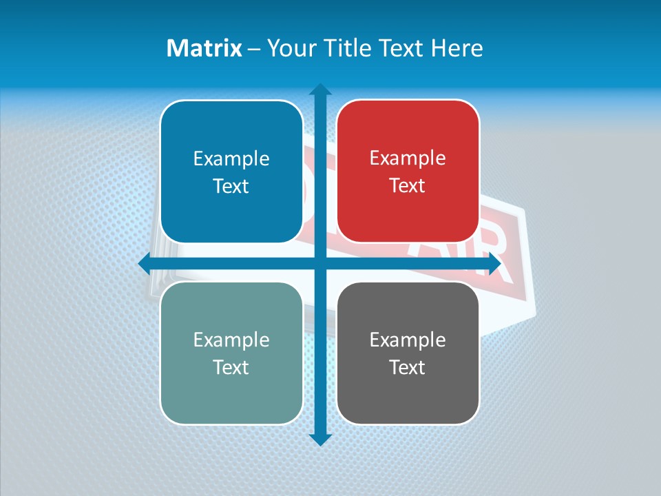 Radio On Air PowerPoint Template
