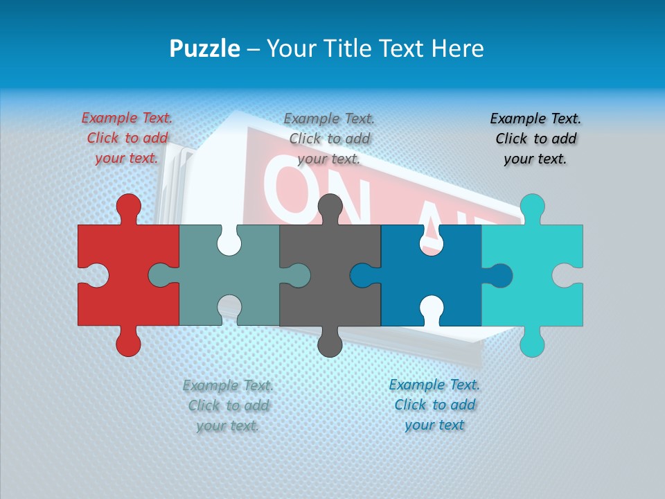 Radio On Air PowerPoint Template