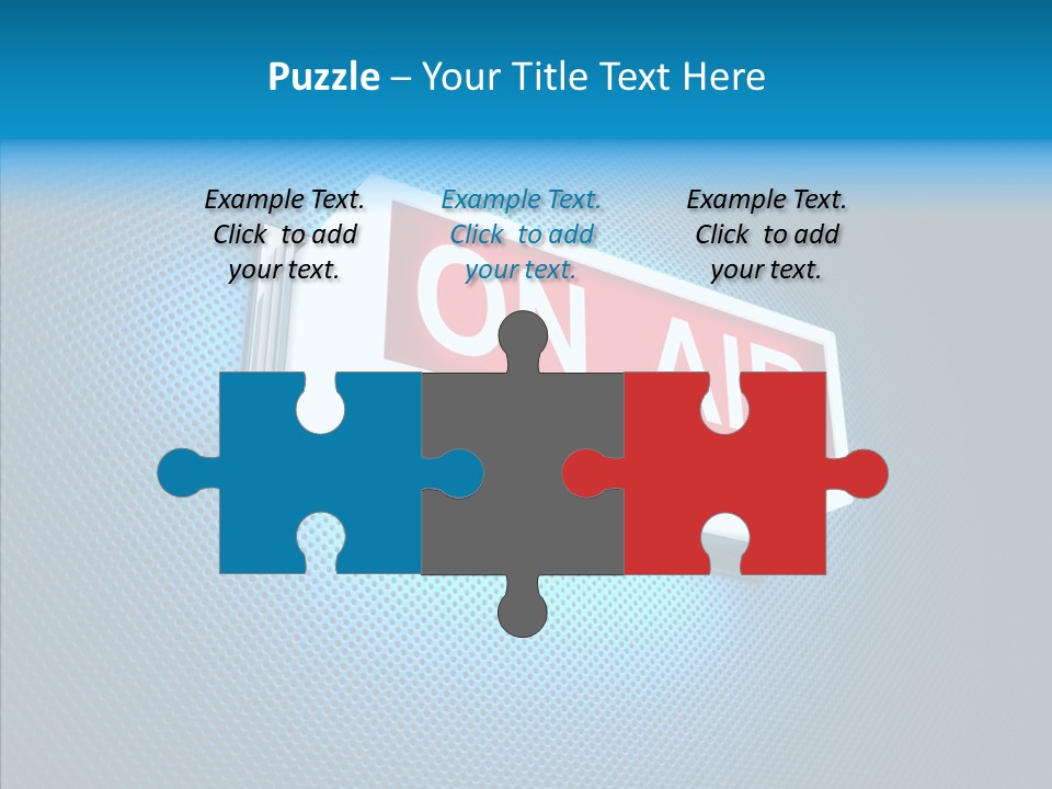 Radio On Air PowerPoint Template