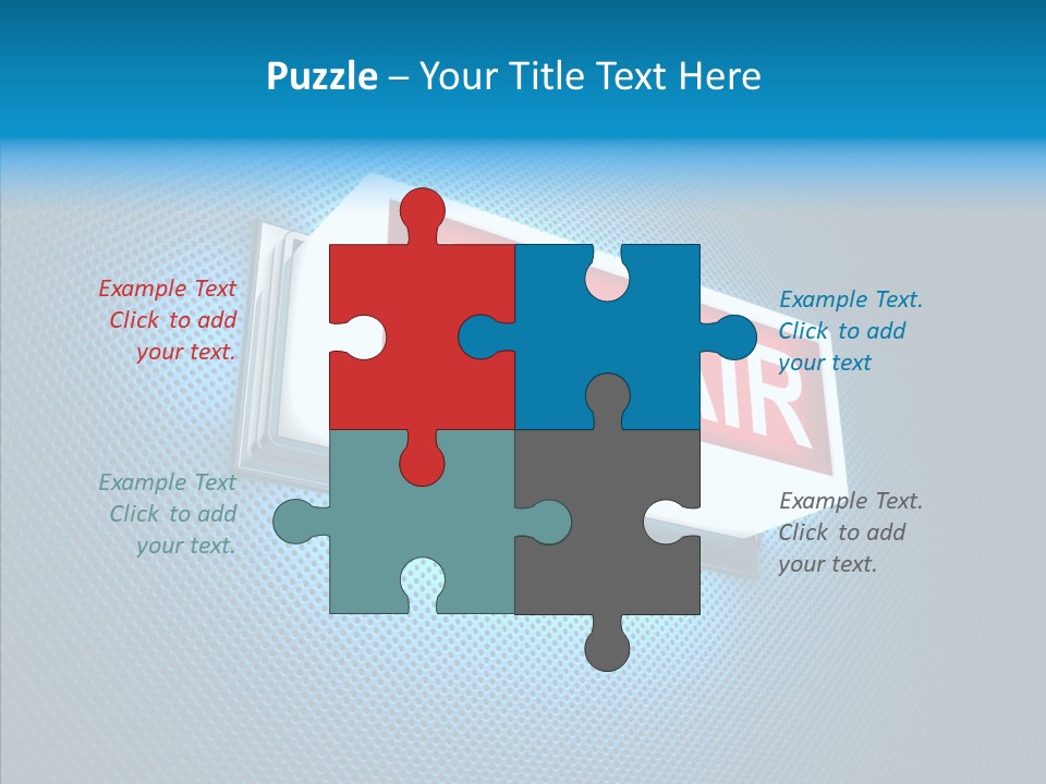 Radio On Air PowerPoint Template