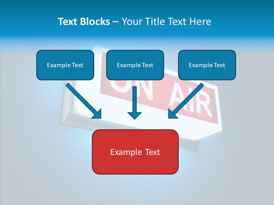 Radio On Air PowerPoint Template
