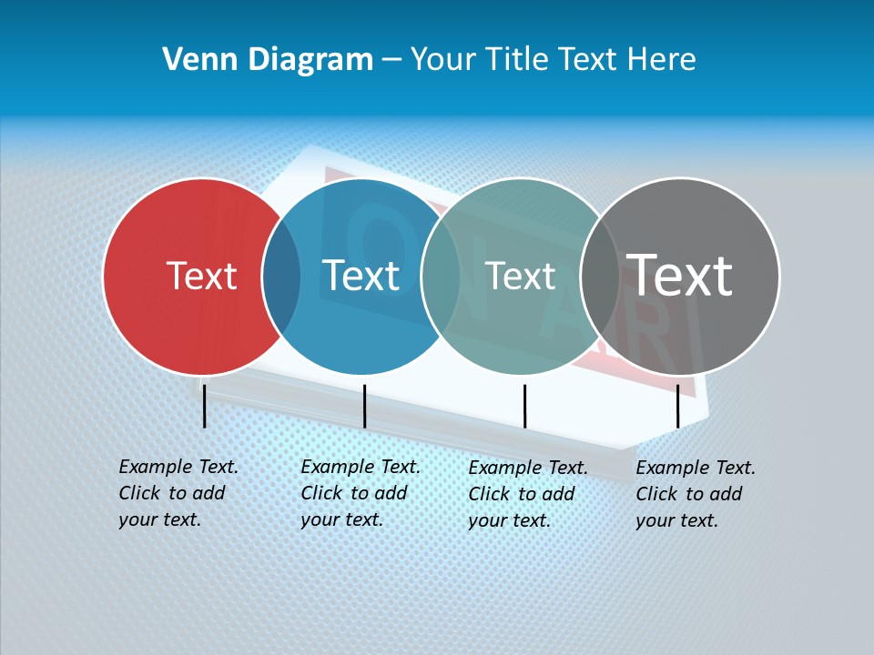 Radio On Air PowerPoint Template