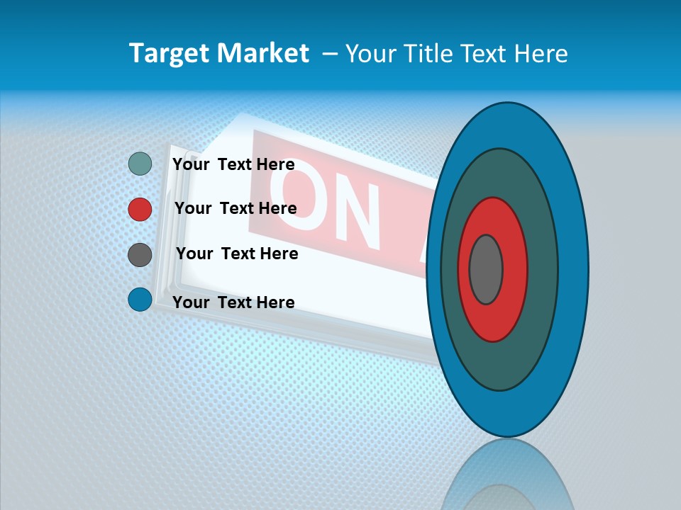 Radio On Air PowerPoint Template