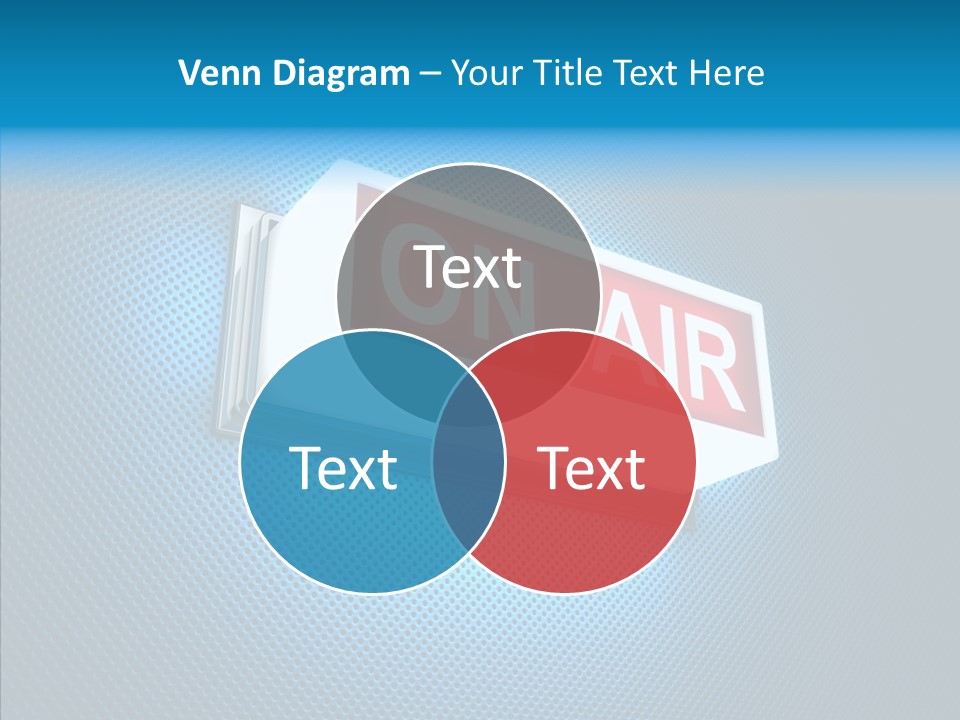 Radio On Air PowerPoint Template
