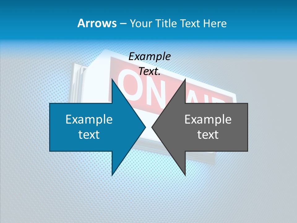 Radio On Air PowerPoint Template