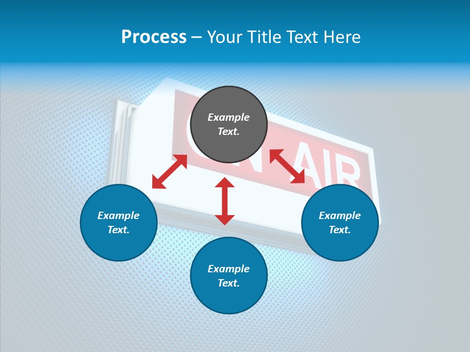 Radio On Air PowerPoint Template