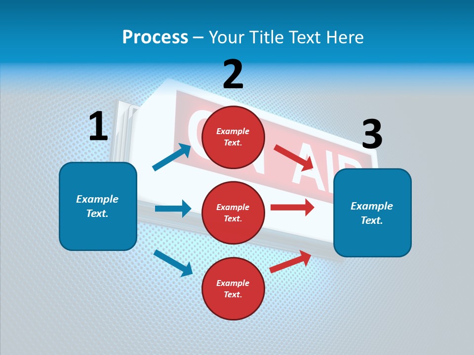 Radio On Air PowerPoint Template