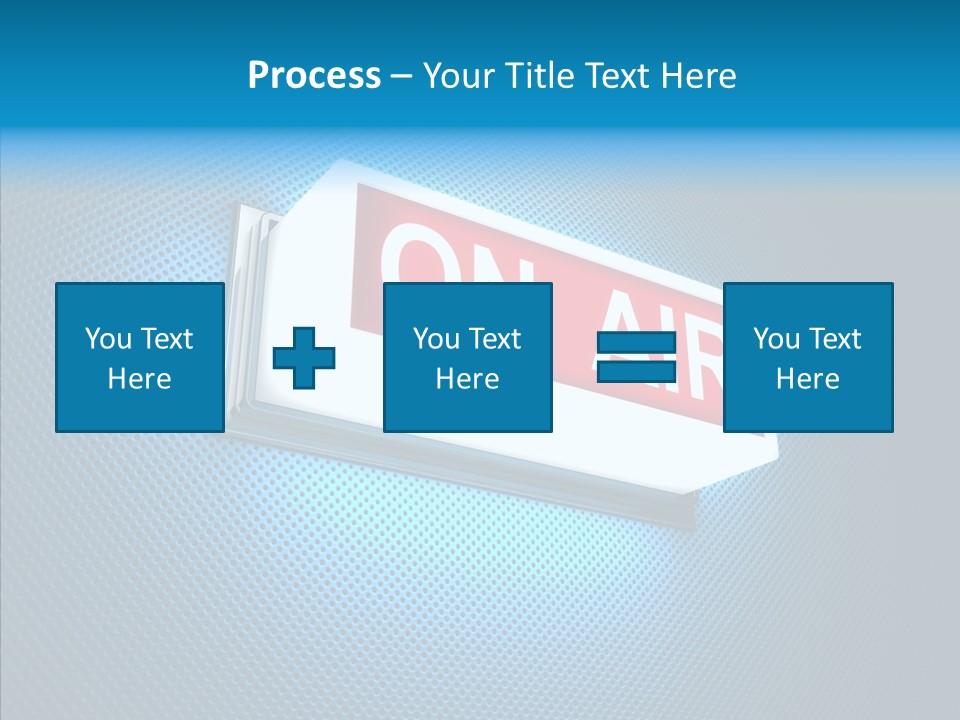 Radio On Air PowerPoint Template