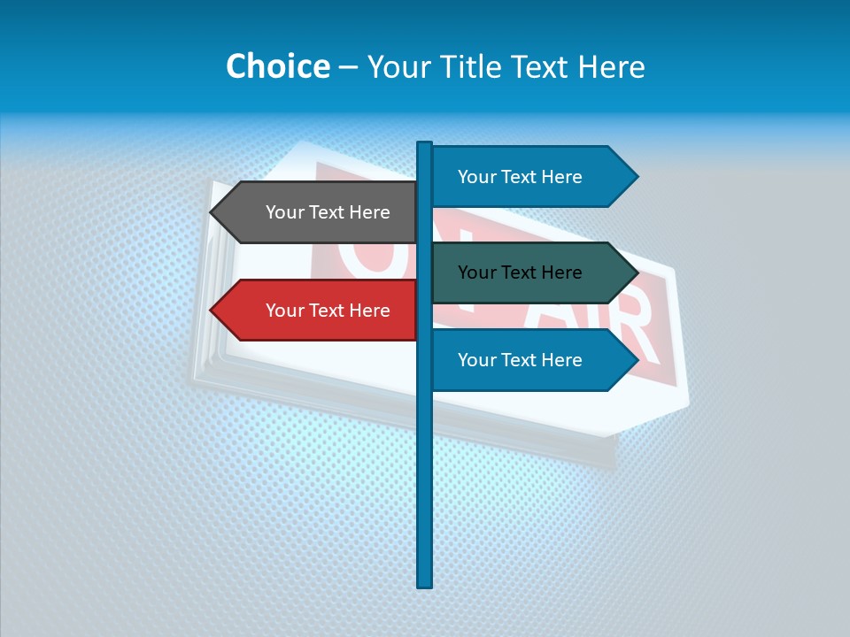 Radio On Air PowerPoint Template