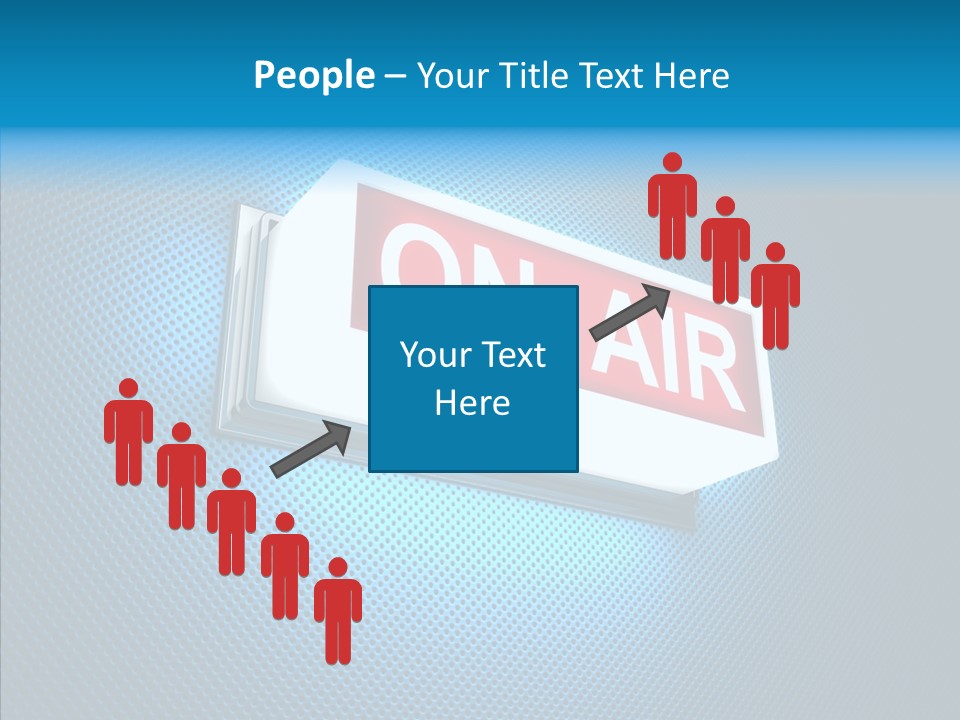 Radio On Air PowerPoint Template