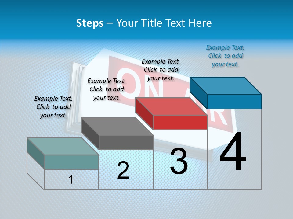 Radio On Air PowerPoint Template